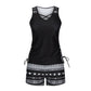 Last Day Promotion 70% OFF - 🔥Miraclesuit Women's 2-Piece Tummy Control Tankini Set with Built-In Bra – Flattering Boho Swimwear with Shorts⚡Buy 2 Free Shipping