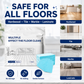 Multi-Effect Floor Cleaning Tablets, Fast Dissolving, No-Rinse Formula for Hardwood, Tile & All Floor Types