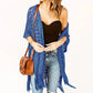 🌊 ✨ 2026 Openwork Open Front Cardigan with Fringes 🌴